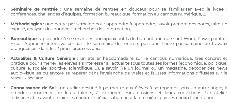 SEconde ESH 2